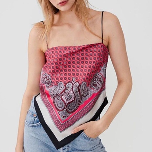 Zara Tops Zara Bandana Top Poshmark
